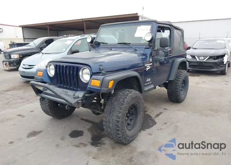 2005 Jeep Wrangler Sport из США, поврежденный, VIN 1J4FA49S45P304797